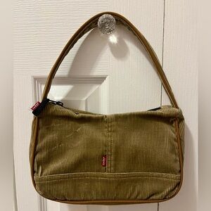Levi's Brown Corduroy Shoulder Bag
